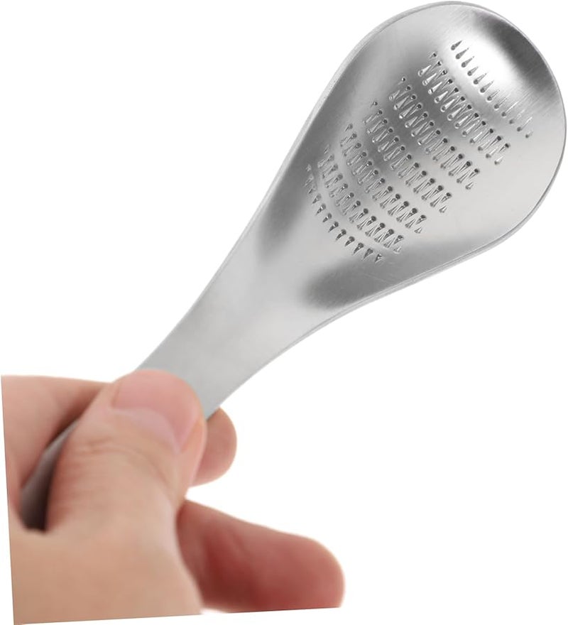 Stainless Steel Garlic Ginger Grinder 2PCS Kitchen Gadget Crusher Tool - Image 3